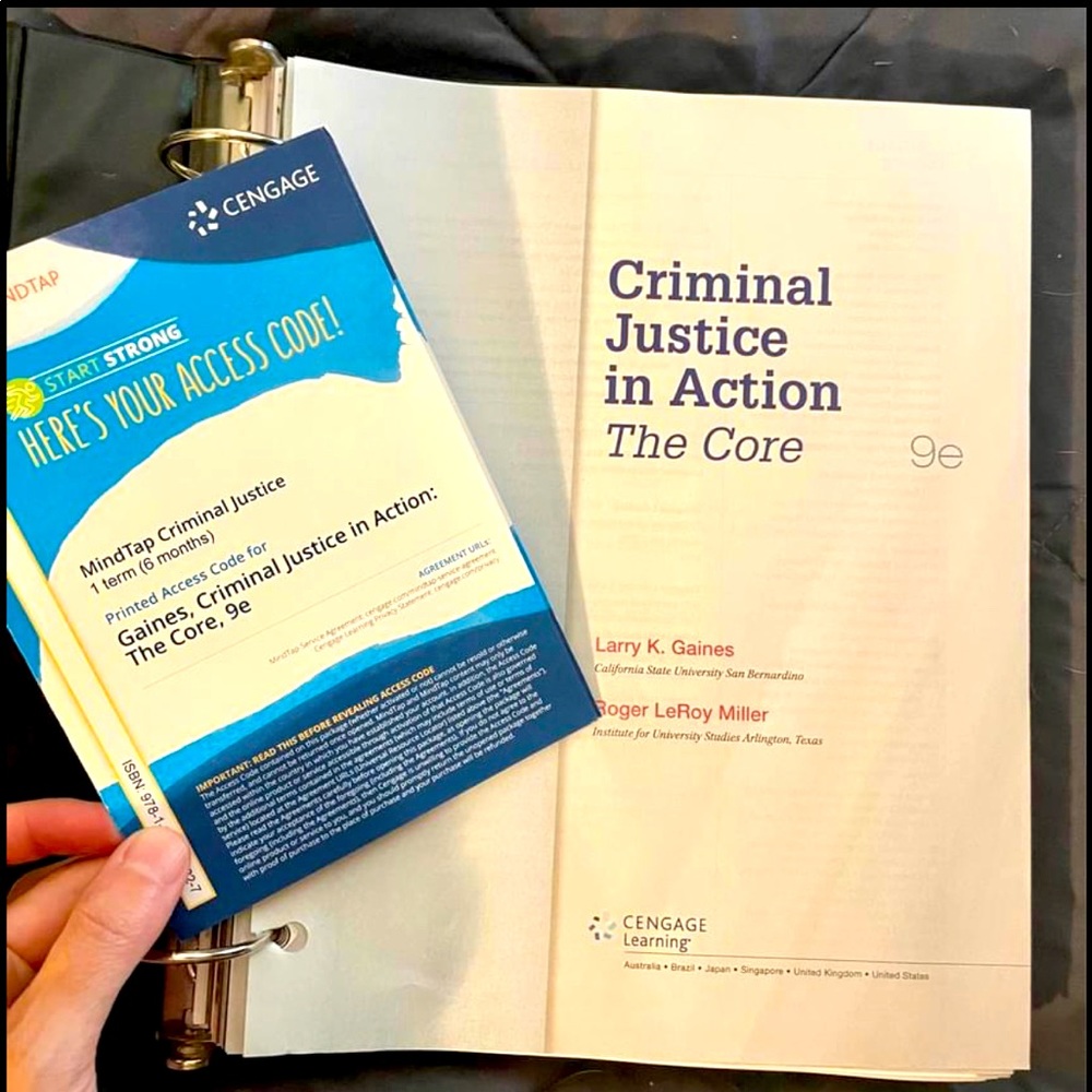 College text book